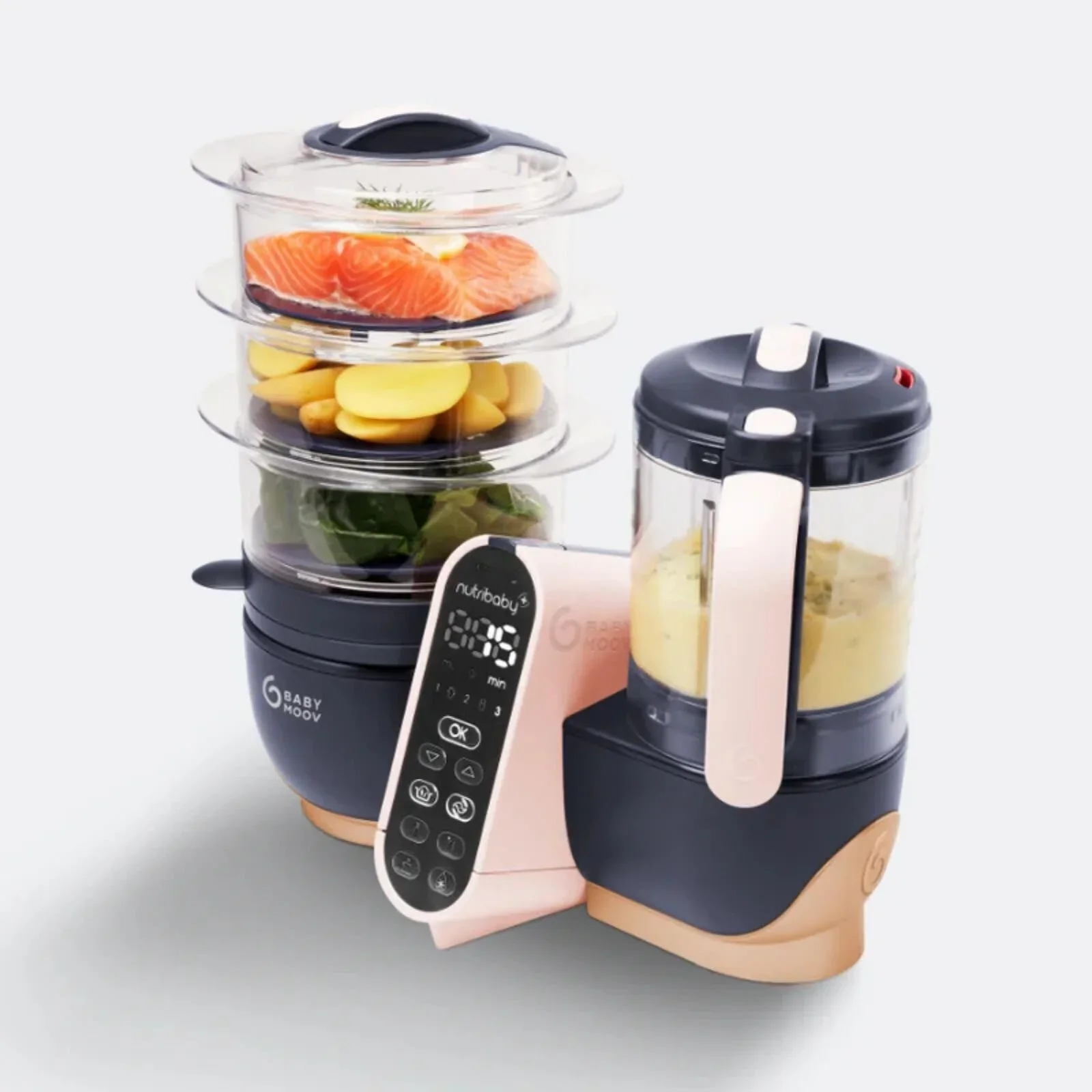 Babymoov Nutribaby Plus XL 5-in-1 Food Prep Machine - Image 2