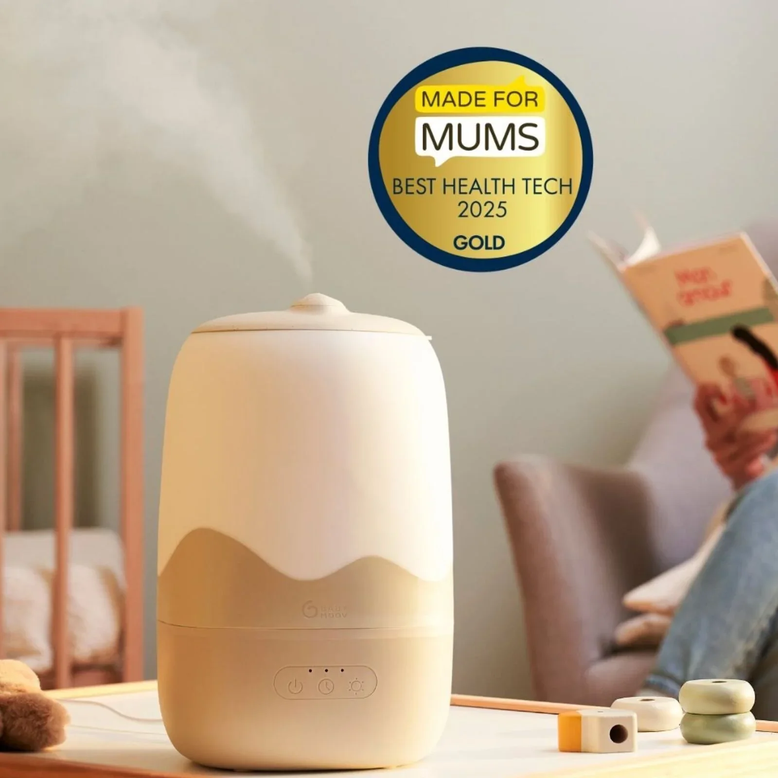 Babymoov Wave Humidifier with Cleaning Brush - Image 9