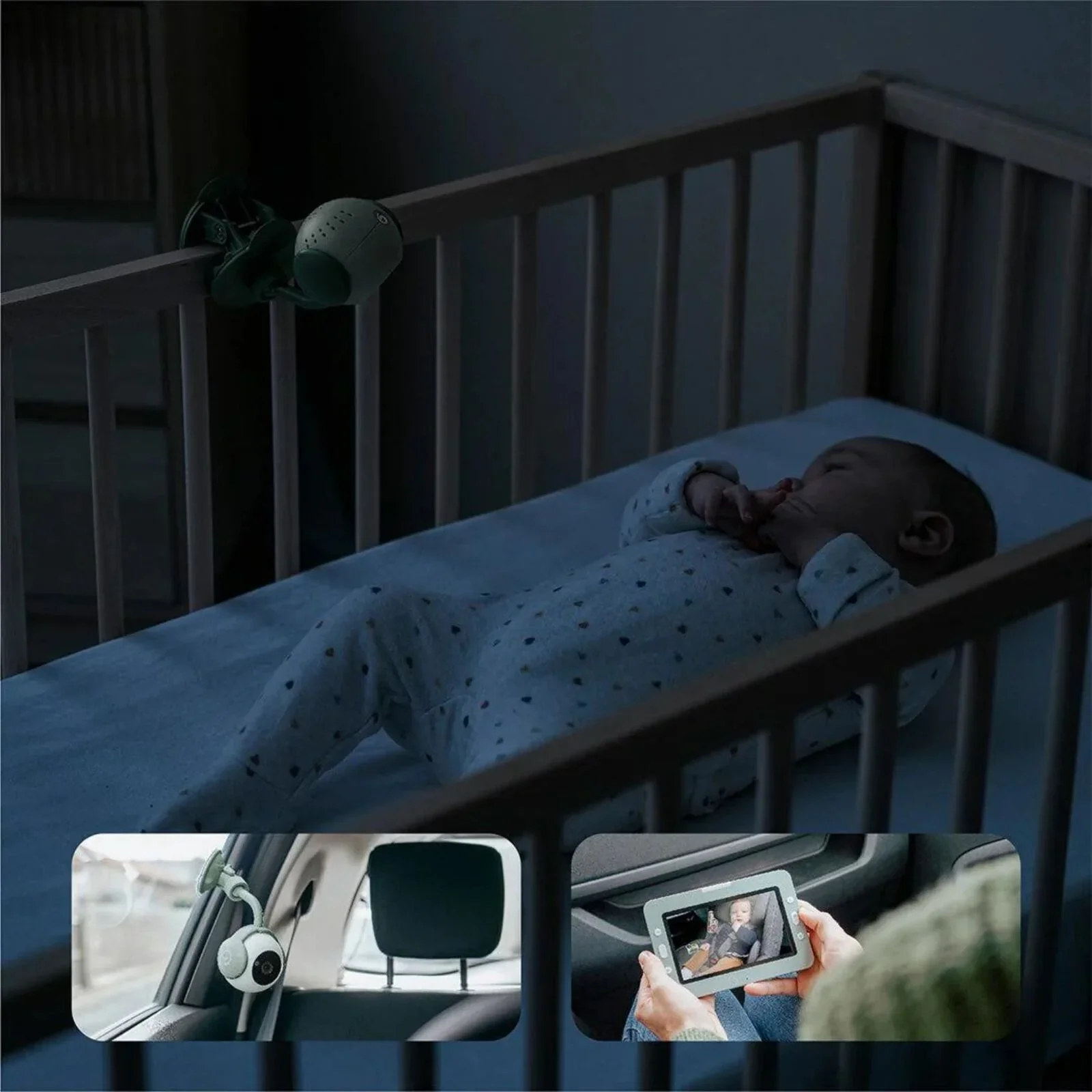 Babymoov Yoo Go Plus 5" HD Video Monitor - Green - Image 8