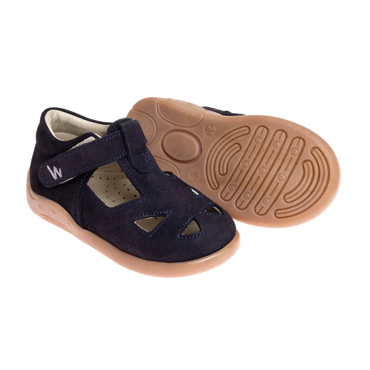 BabyWalk Boy Sandals - Navy Blue - Image 2