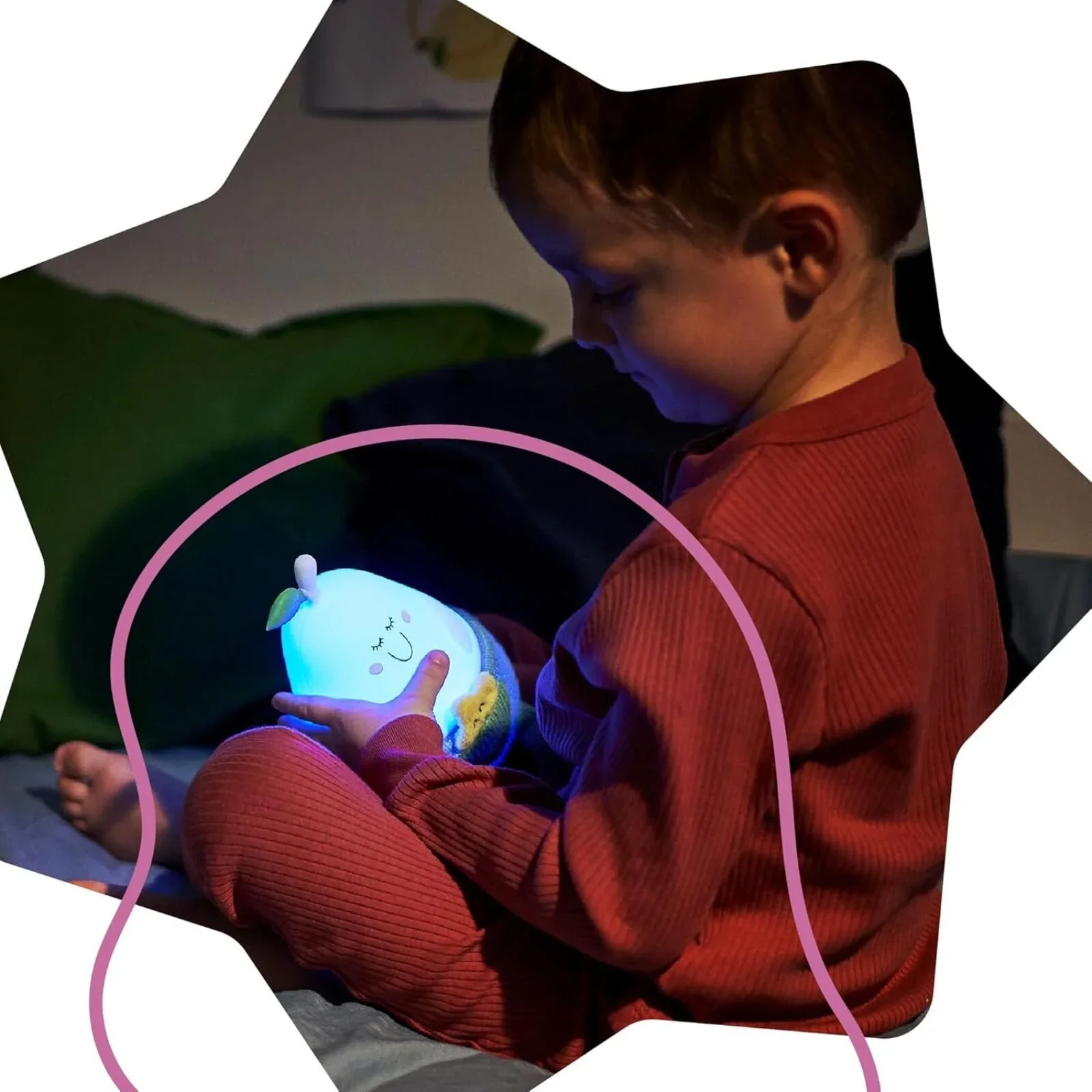 Badabulle Bertille Silicon Glow Rechargable Night Light - Image 9