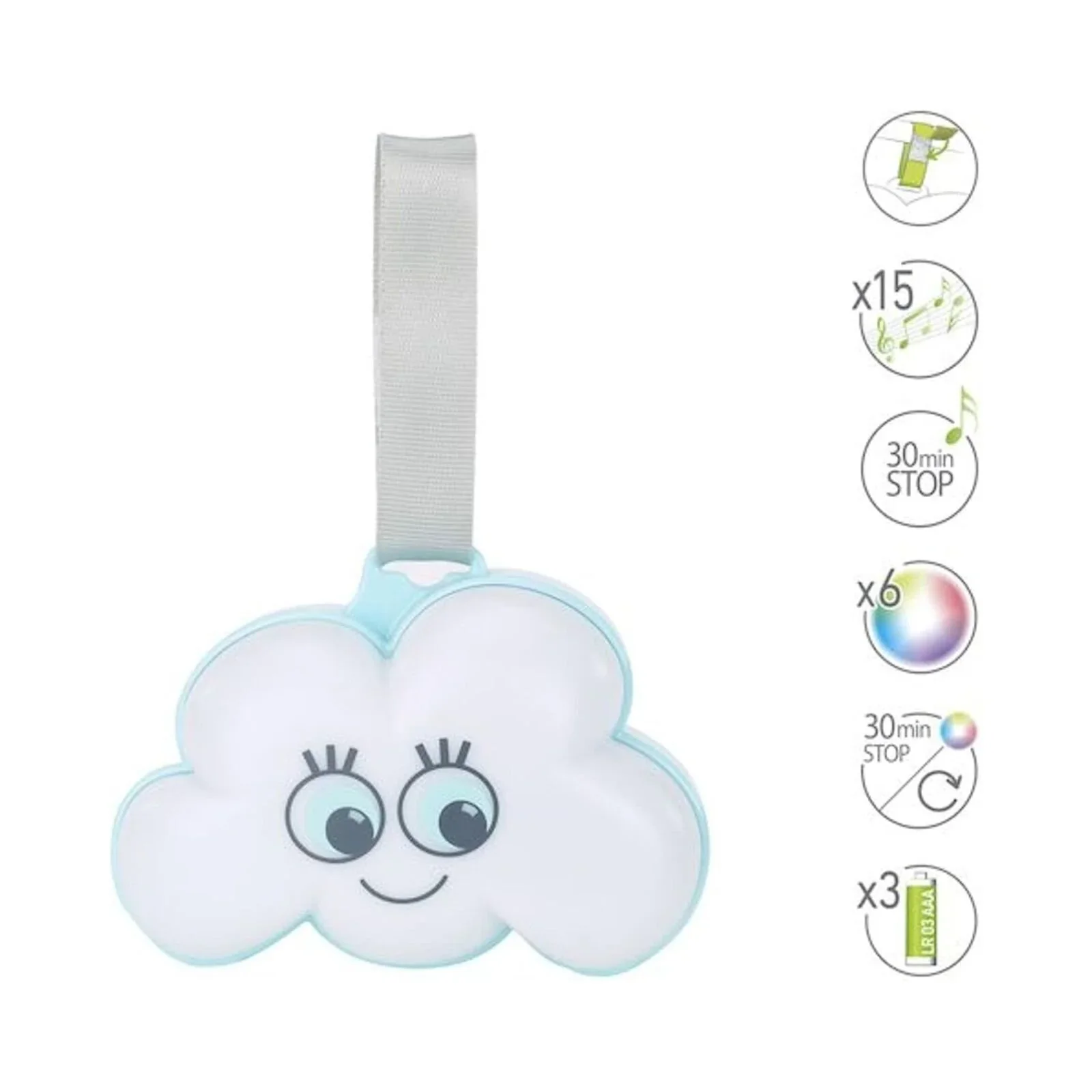 Babymoov Badabulle Cloud Night Light - Image 3