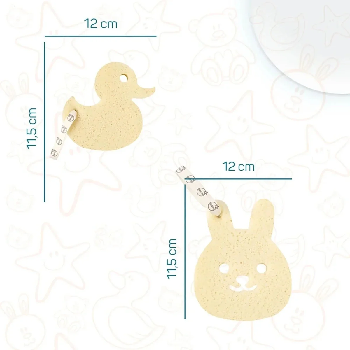 Balmy Baby Bath Sponge Assorted - Image 4