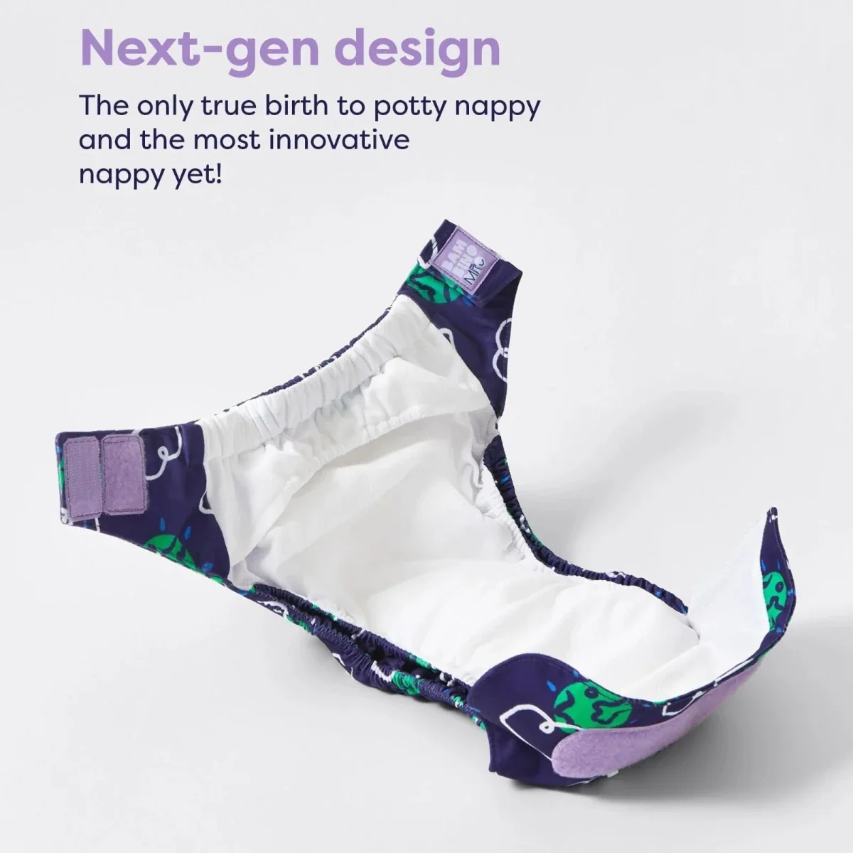Bambino Mio-Revolutionary Reusable Nappy - Smile - Image 2
