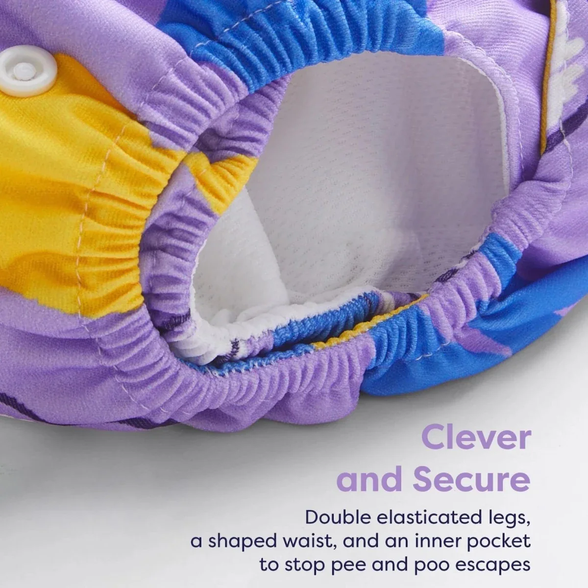 Bambino Mio-Revolutionary Reusable Nappy - Smile - Image 4