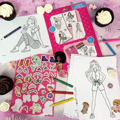 Barbie A5 Fashion Poster Set - Image 3