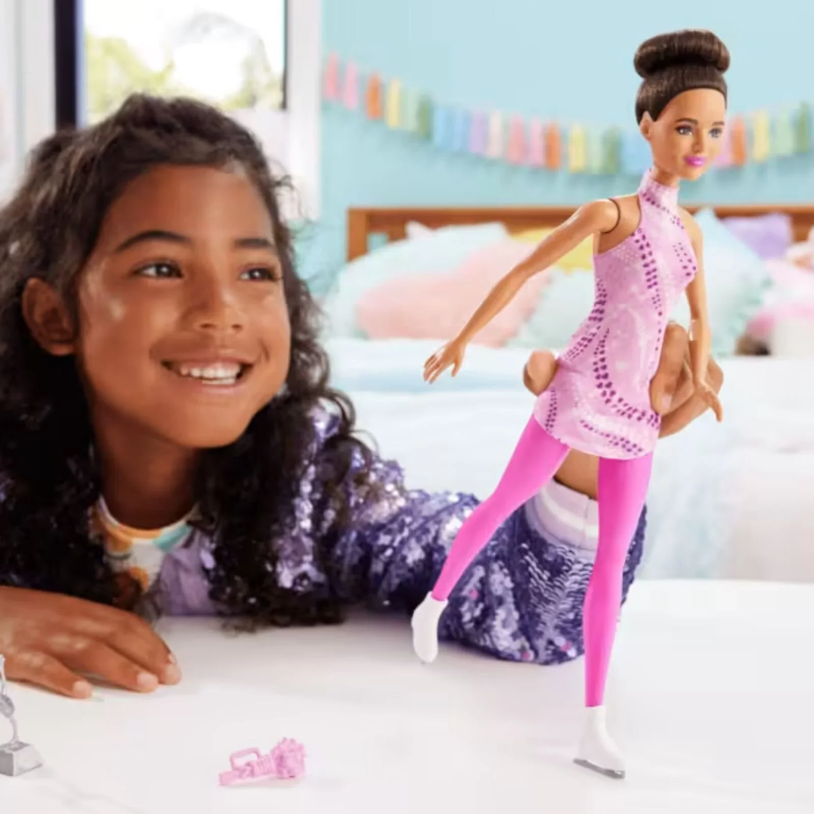 Barbie Careers Figure Ice Skater Doll - Image 6