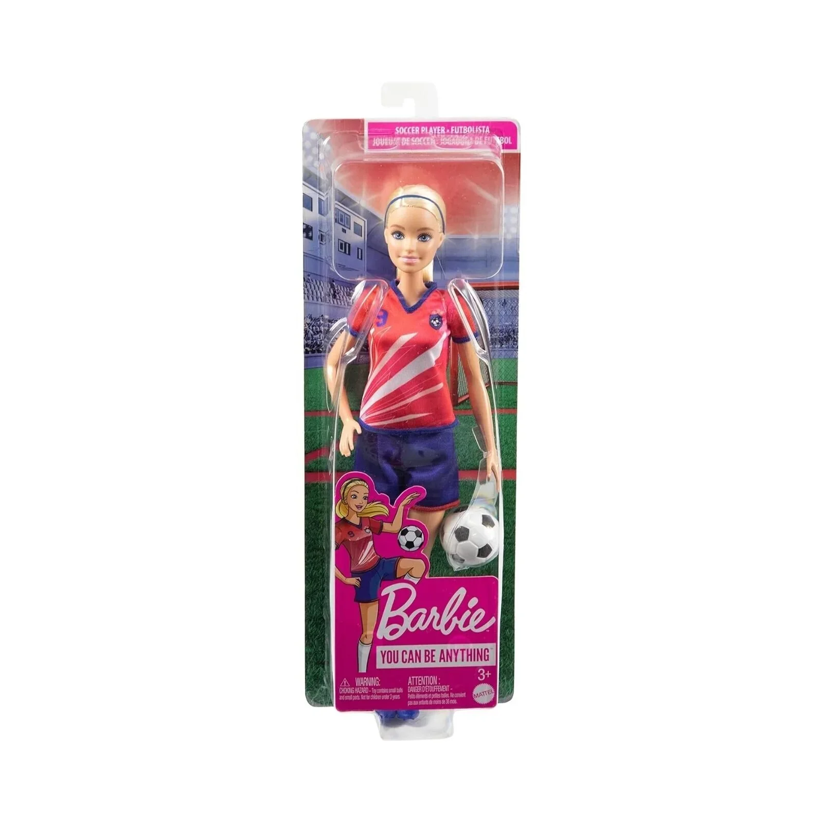 Barbie Careers Soccer Doll - Image 6