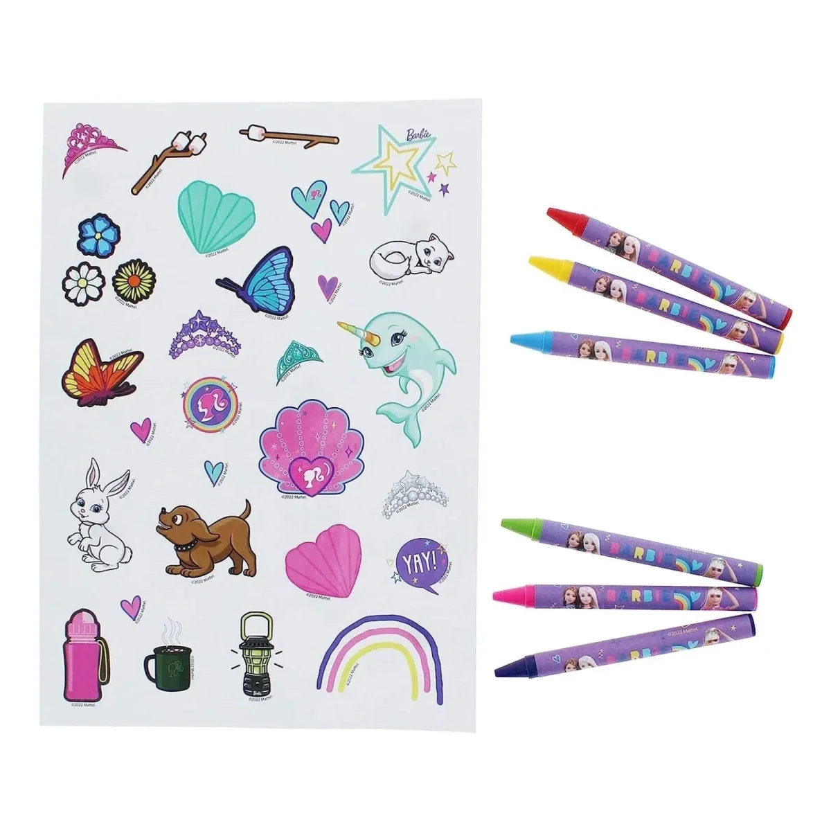 Barbie Colouring Roll - Image 4