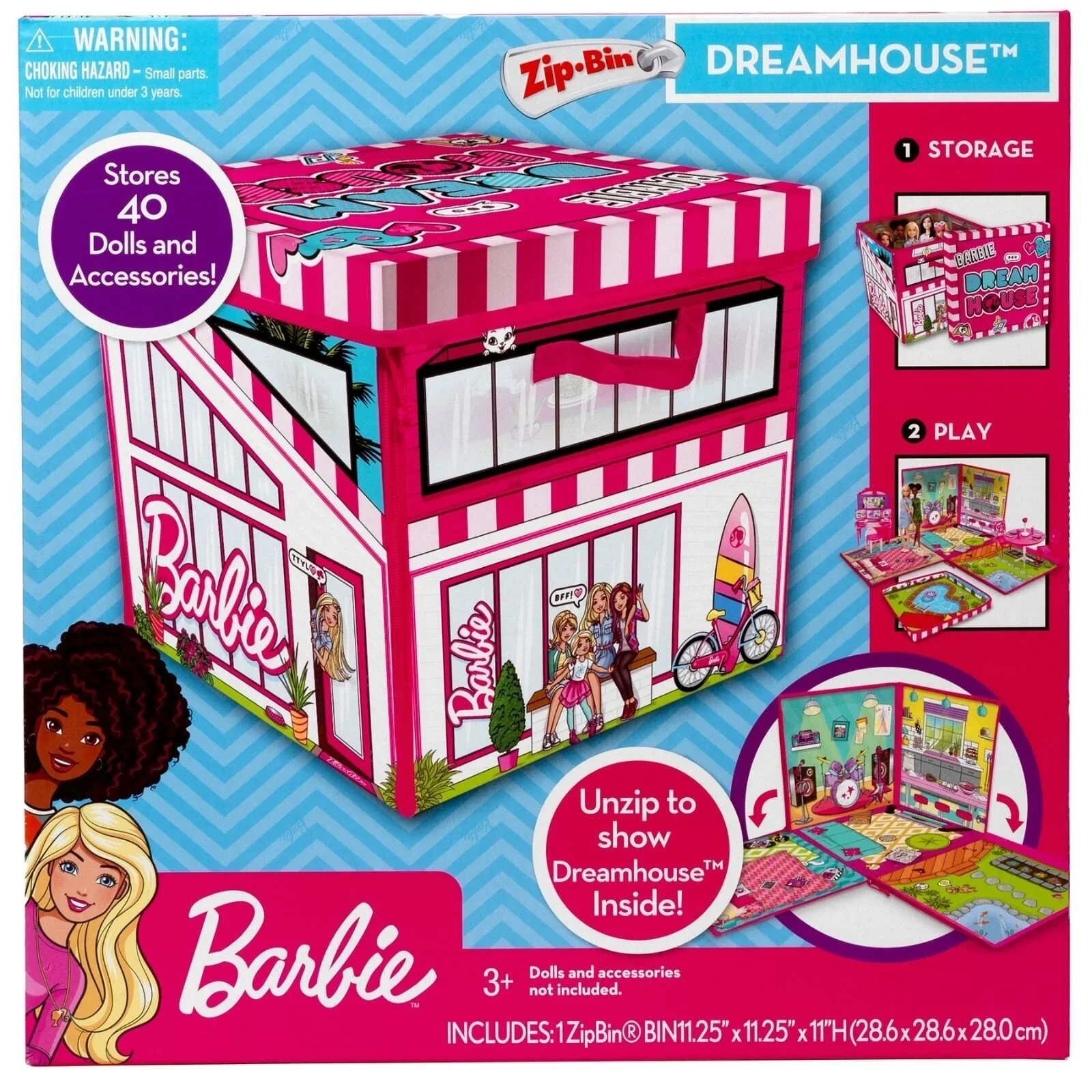 Barbie Dream House ZipBin & Playmat - Image 5