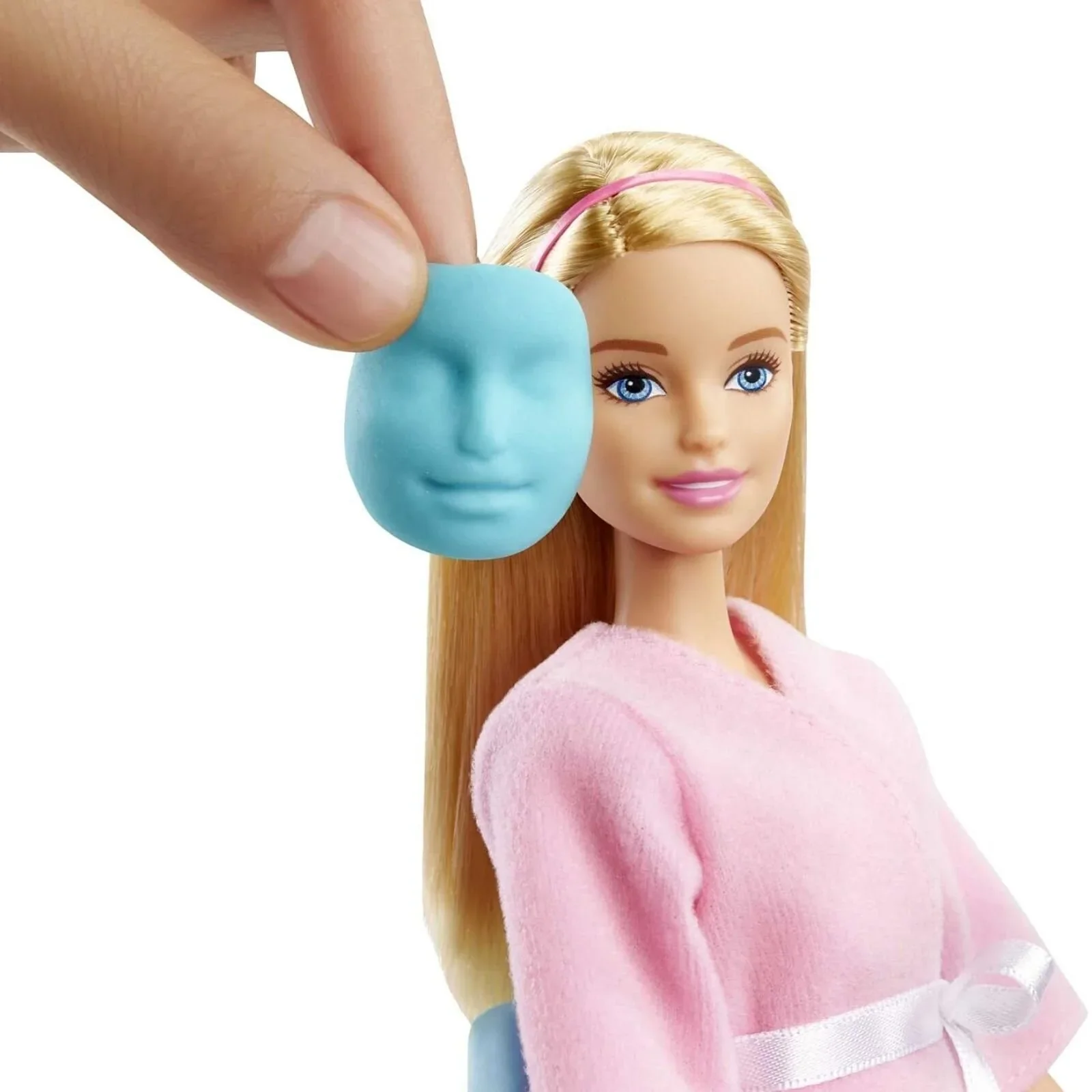 Barbie Face Mask Spa Day Playset - Image 3