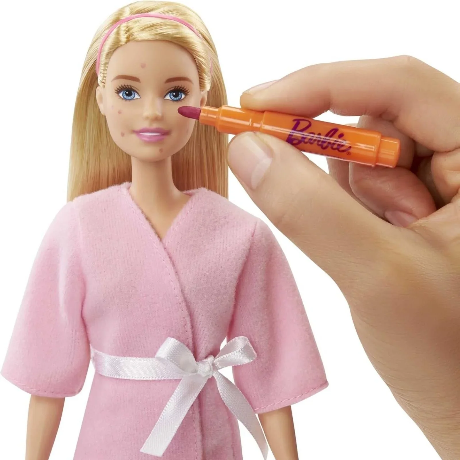 Barbie Face Mask Spa Day Playset - Image 4