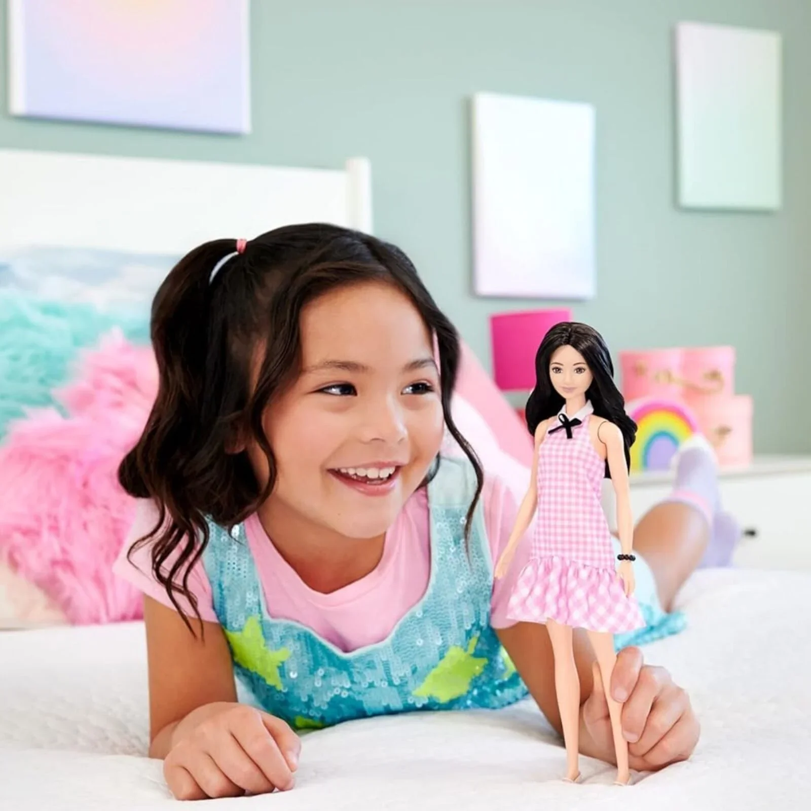 Barbie Fashionista Quick Curl Doll - Image 5