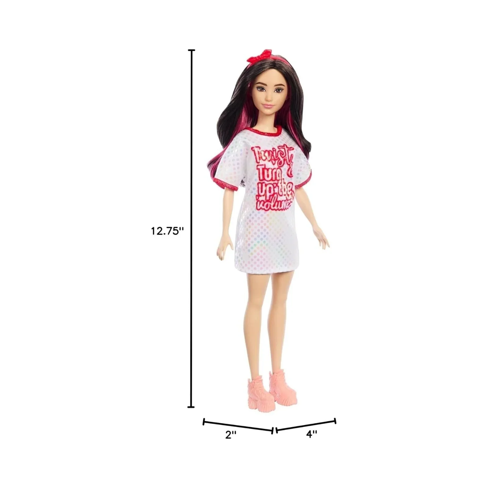 Barbie Fashionista Twisty Turn Up the Volume Doll - Image 4