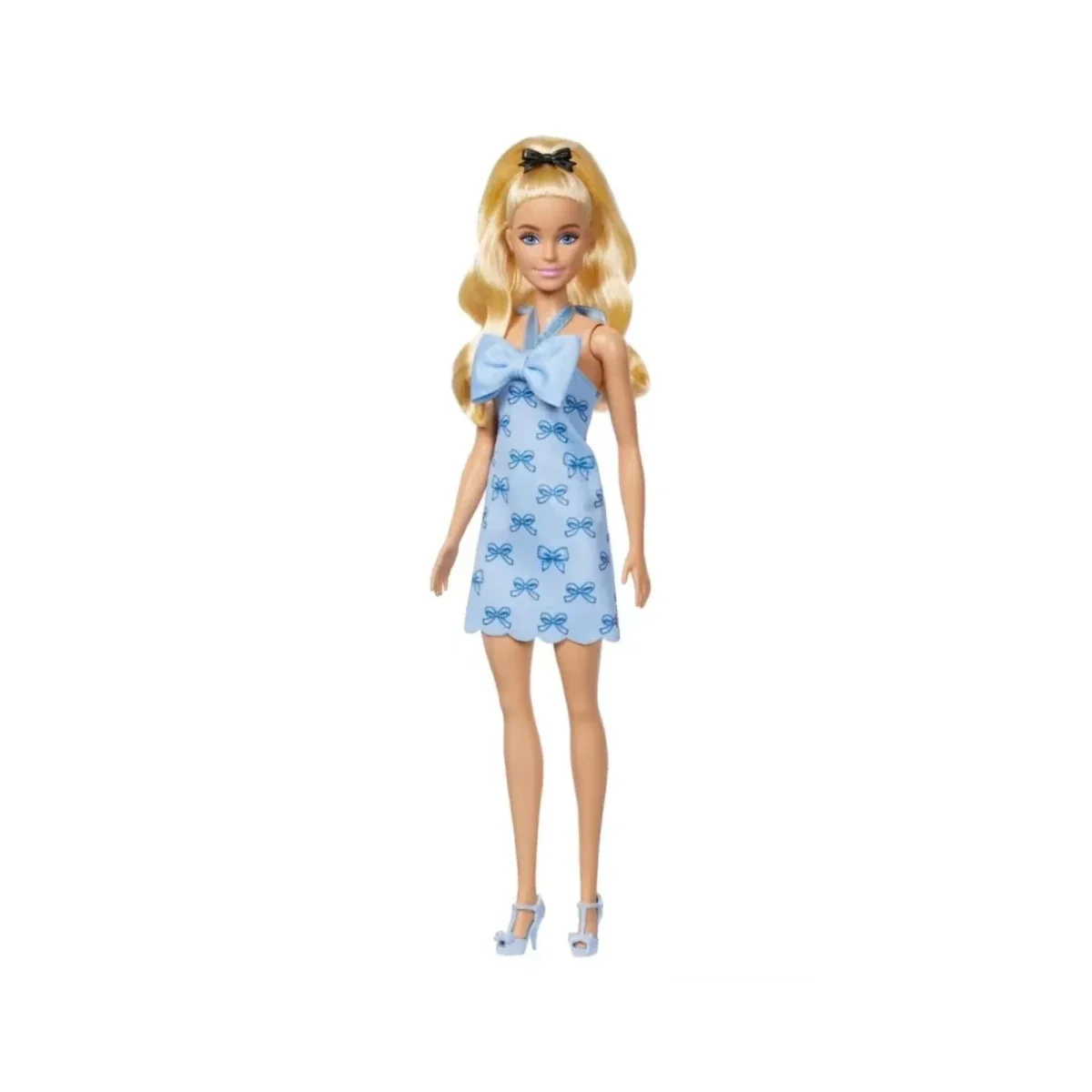 Barbie Fashionistas Doll 237 with Blue Bows Dress - Image 5