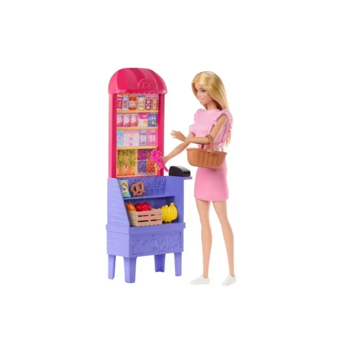 Barbie Malibu Shopping at the Market Playset & Doll - Image 2