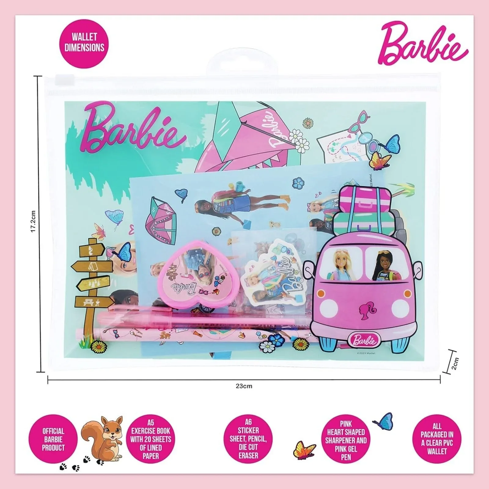 Barbie Super Stationery Set - Image 3