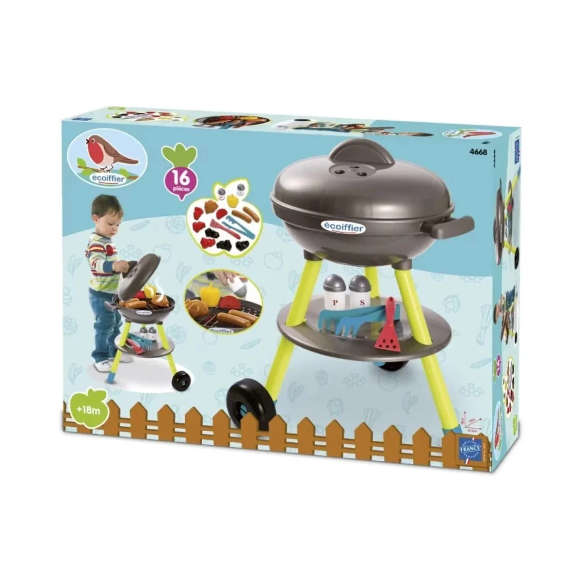 BBQ Set 16 pcs - Black - Image 7
