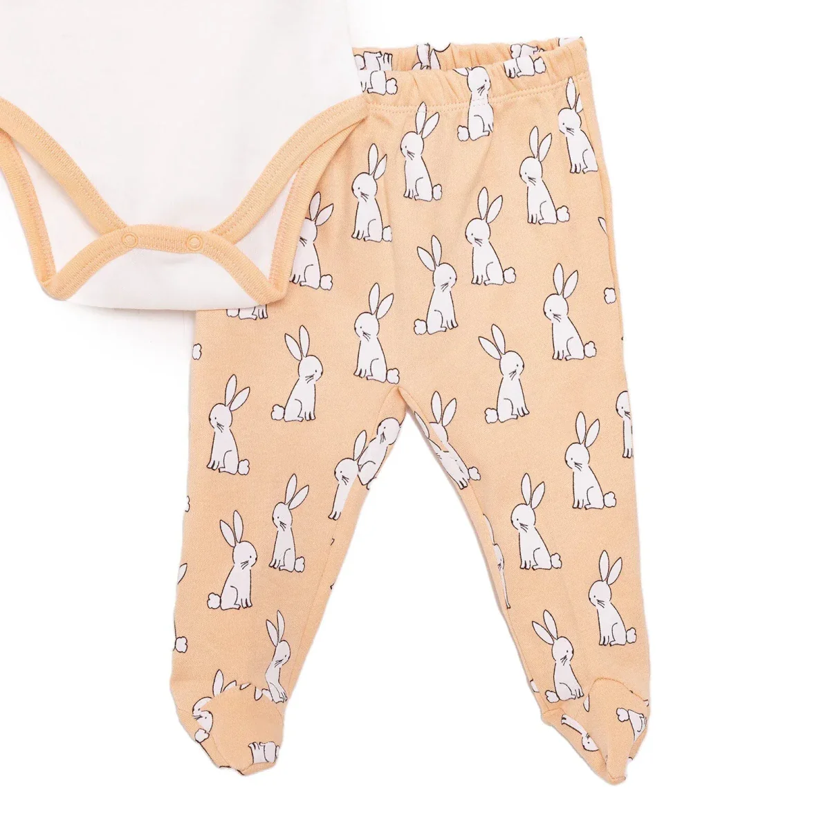 Bebbek Baby Boy 5 Pcs Newborn Starter Set - Ecru - Image 8