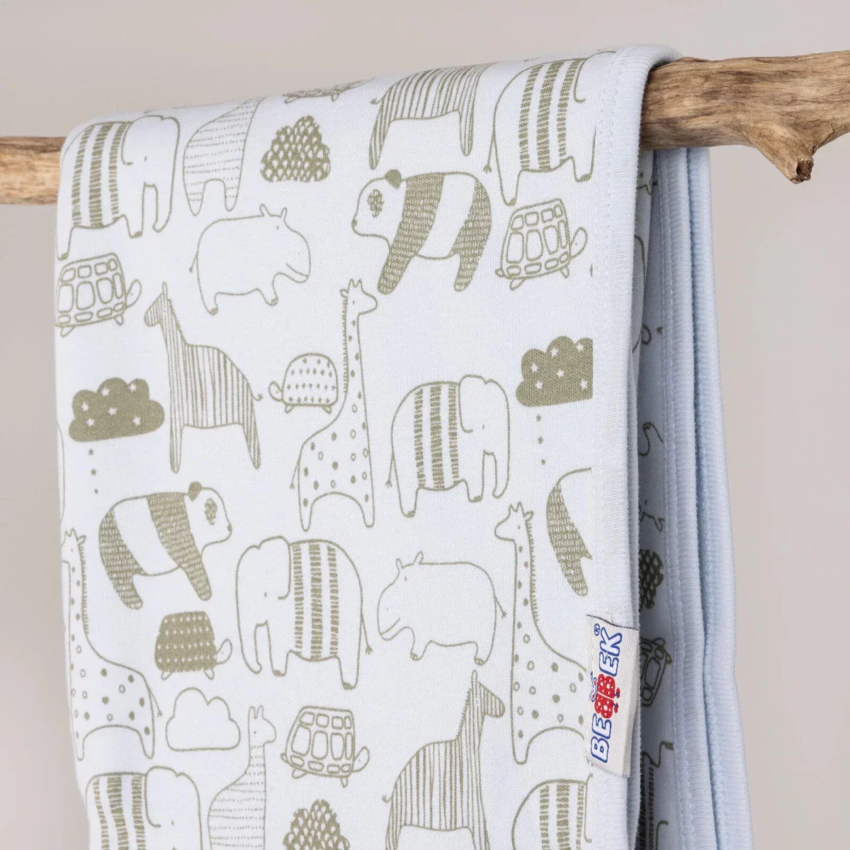 Bebbek Boy Blanket - Blue - Image 6