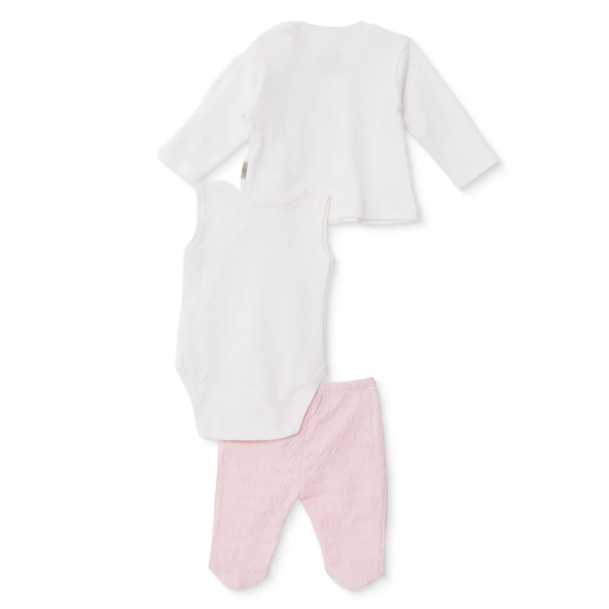 BEBBEK GIRLS 10PC NEWBORN SET ANIMAL WIT - Ecru - Image 2