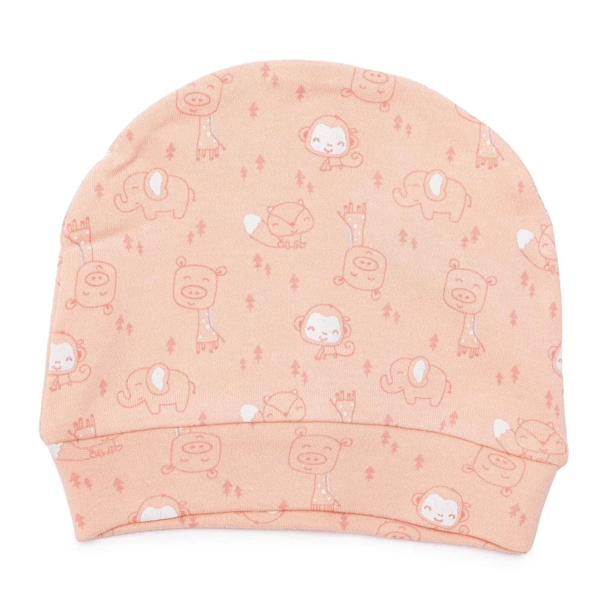 Bebbek Girls Vest Hat & Footed Bottom Set V-Neck - Vermilion - Image 5