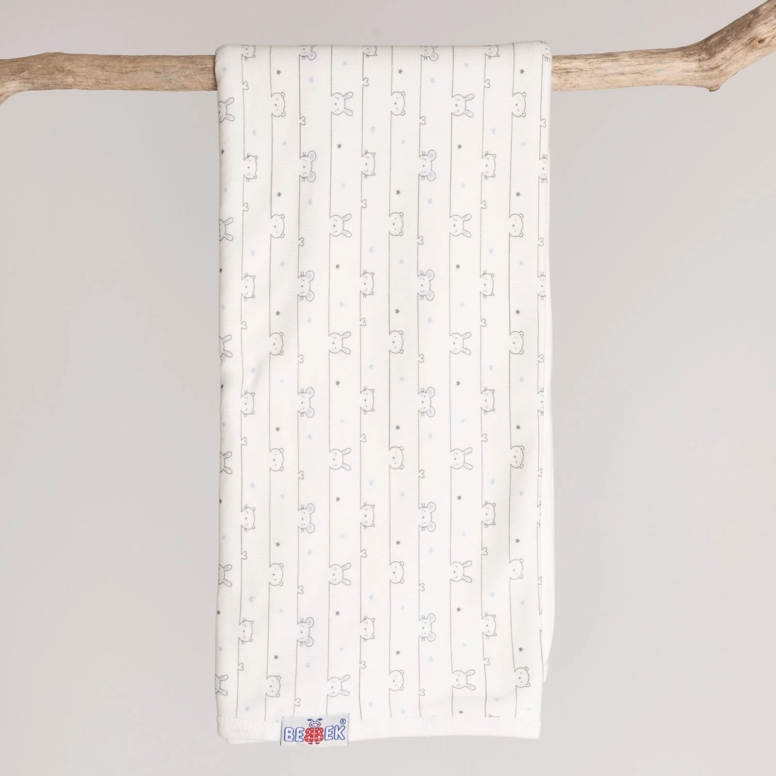 Bebbek Unisex Blanket - Ecru - Image 3