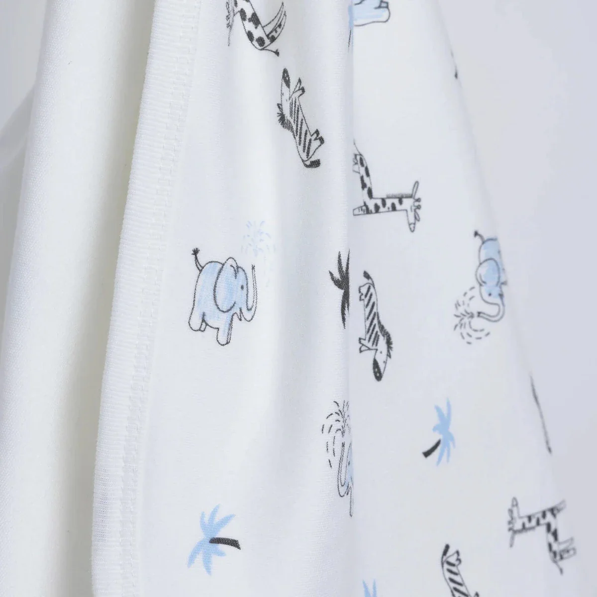 Bebecix Boys Cotton Jersey Blankets - Ecru - Image 6