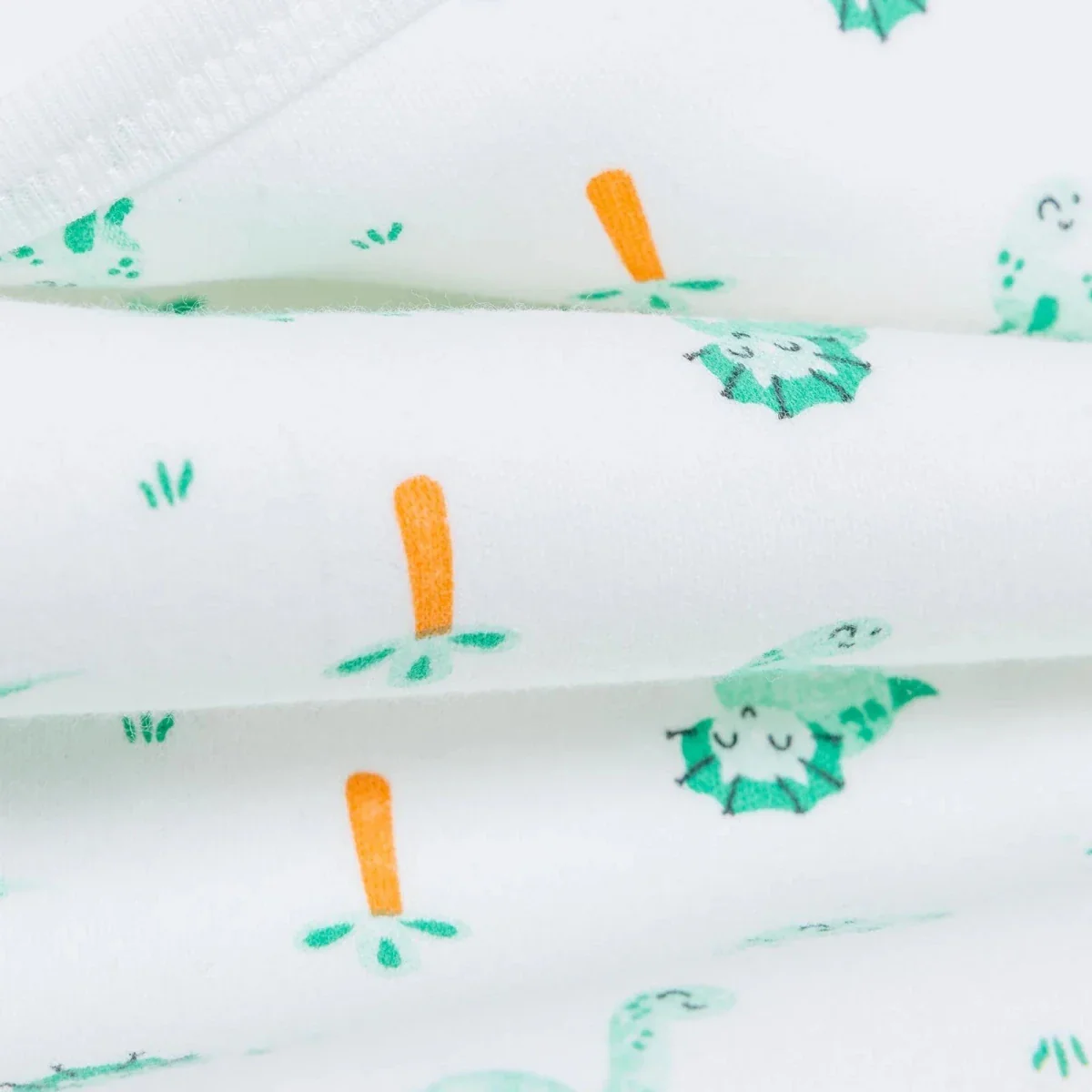 Bebecix Boys 100% Cotton Jersey Blankets 80x90 cm - Ecru - Image 8