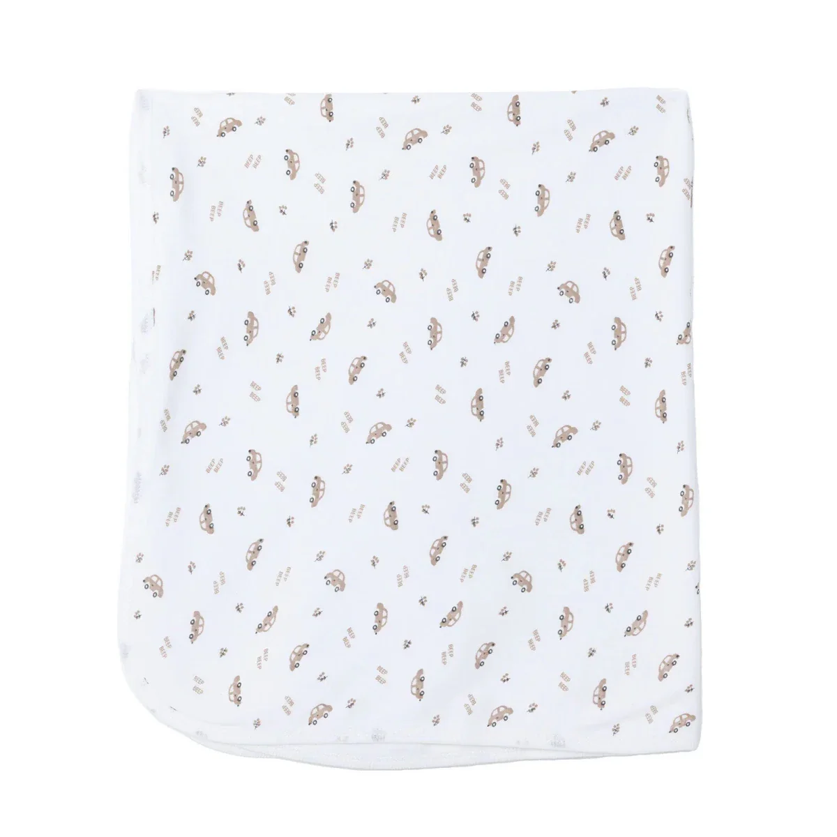 Bebecix Boys Cotton Jersey Blankets - Ecru - Image 3