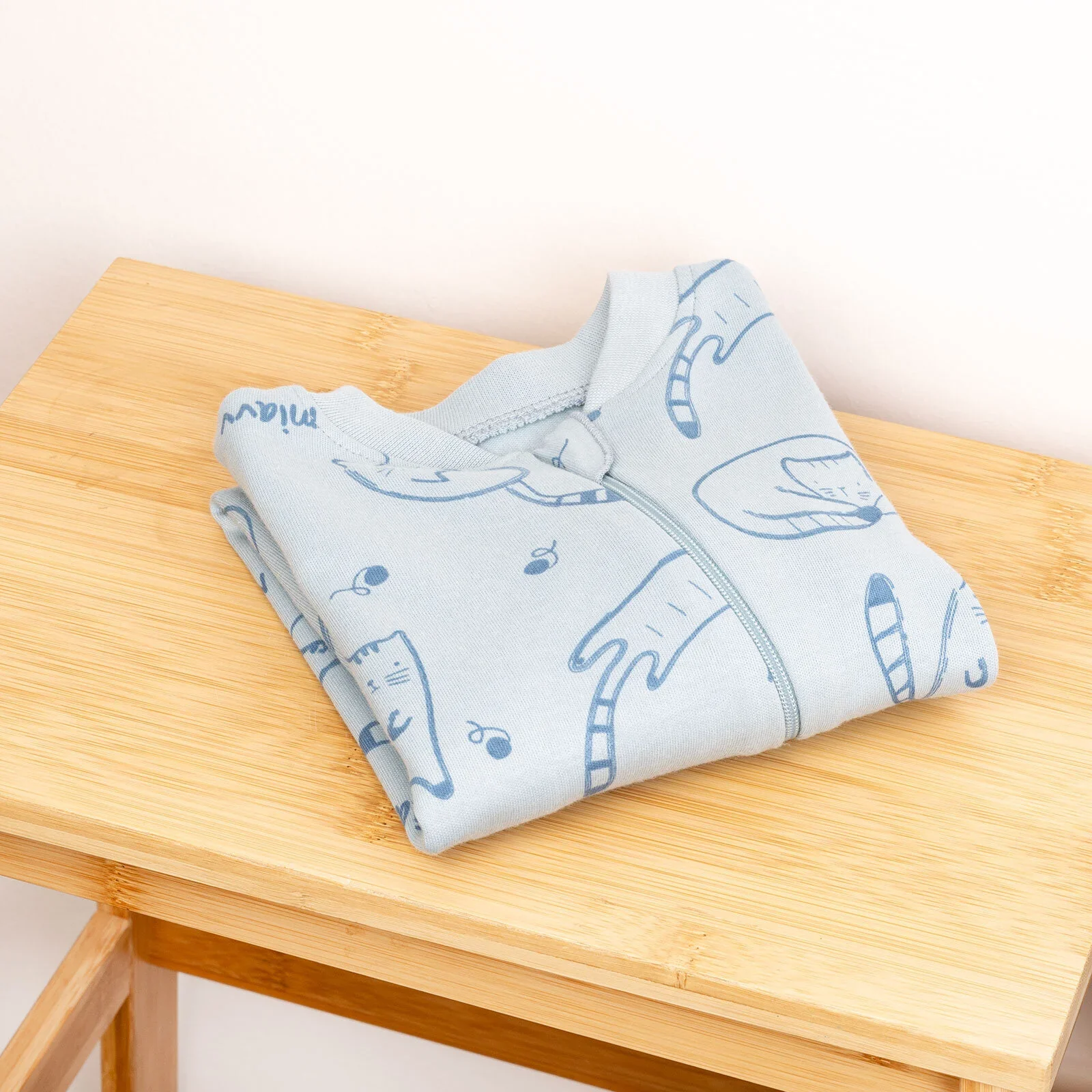 Bebetto Baby Boy Footless Jumpsuit - Indigo - Image 3