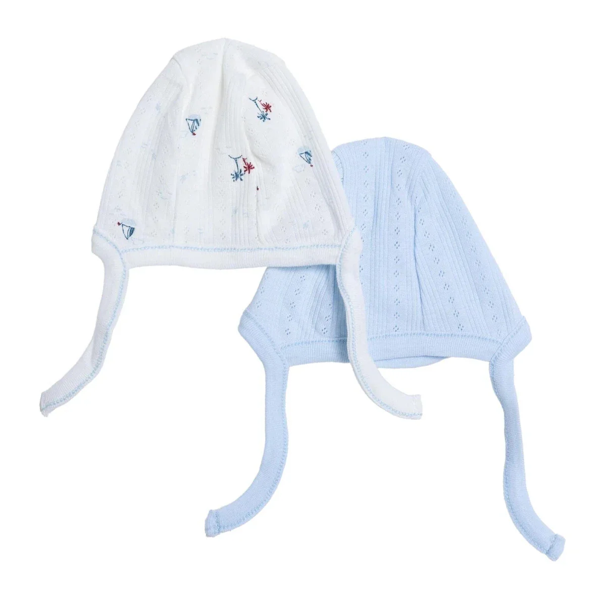 Bebetto Boys Hat Nautical Print - Blue - Image 2