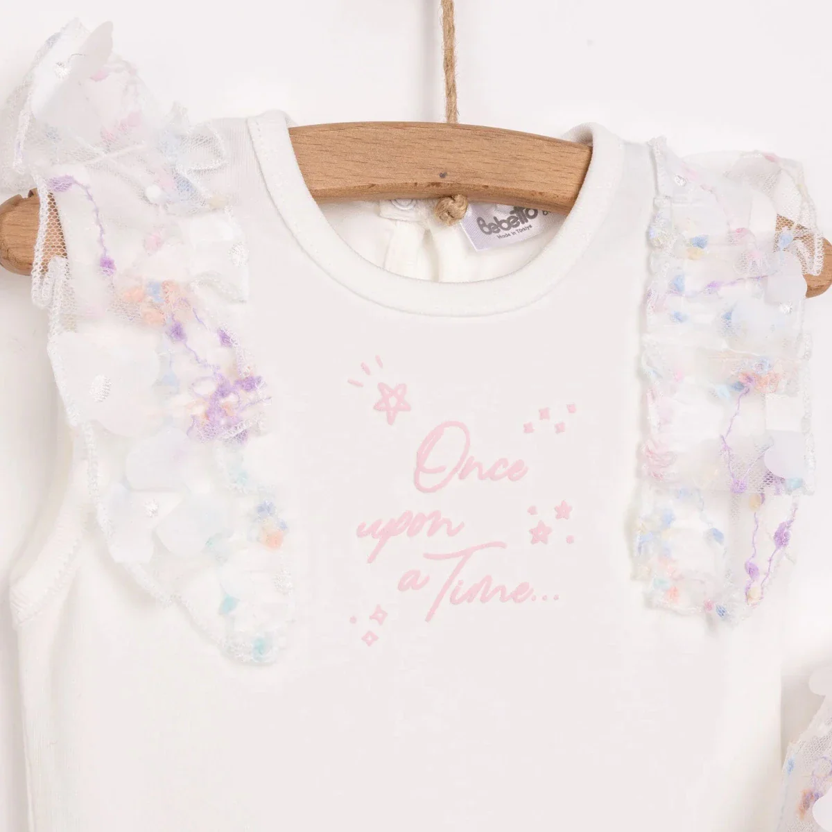 Bebetto Cute Fairy Girl Blouse - Skirt - Ecru - Image 3