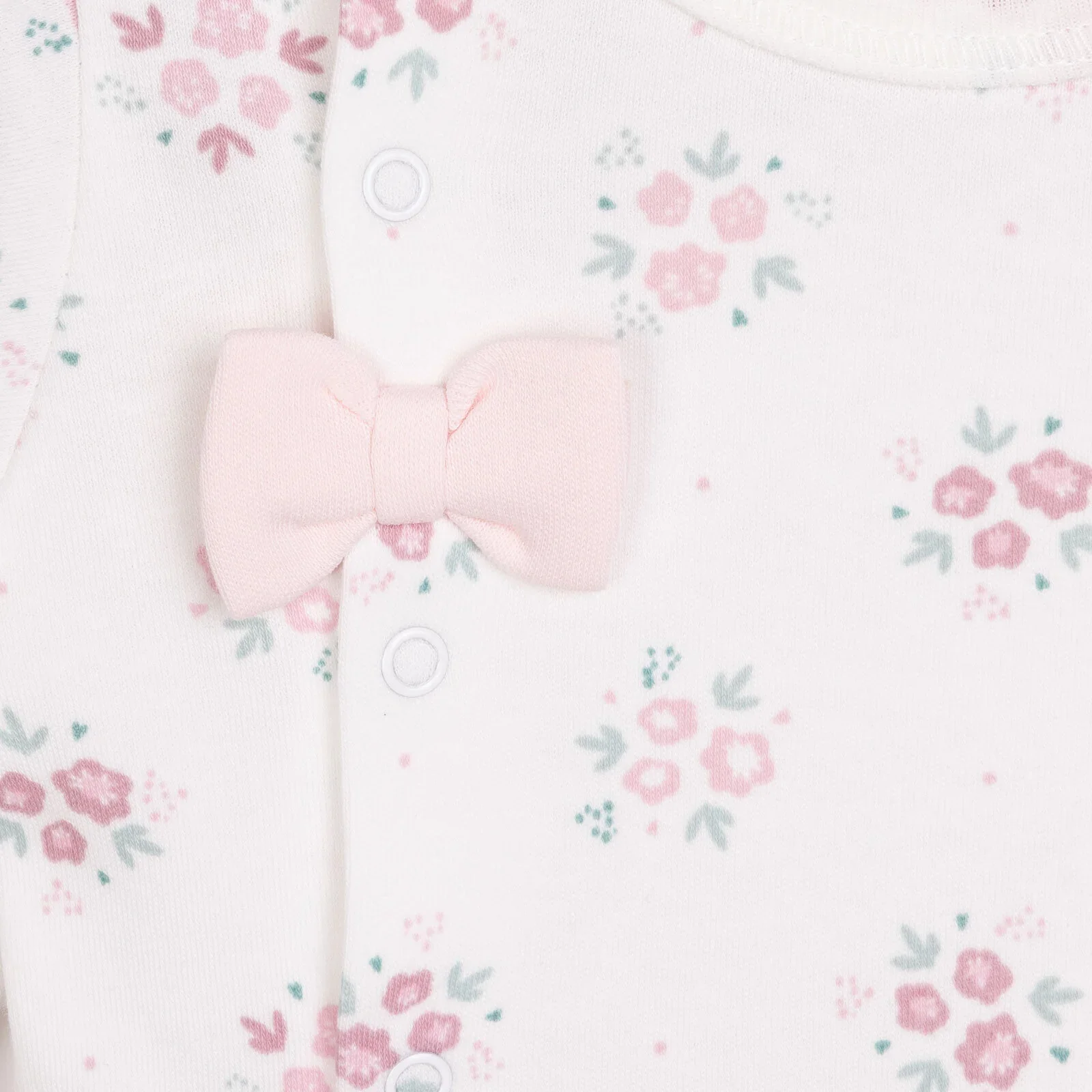 Bebetto Flowers Girl 5 Piece Newborn Set - Salmon - Image 4