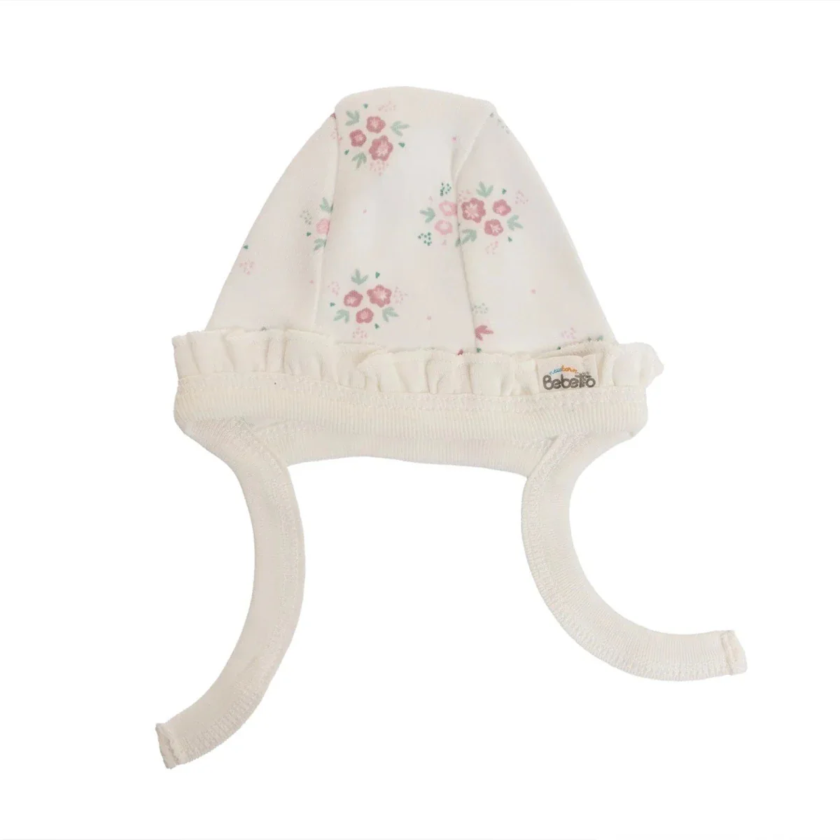 Bebetto Flowers Girl Hat - Salmon - Image 3