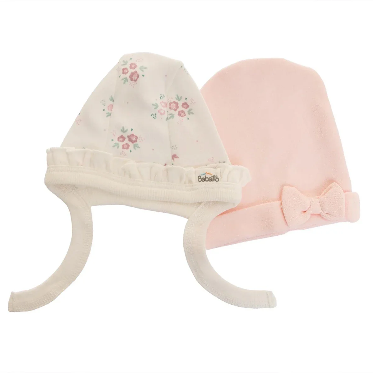 Bebetto Flowers Girl Hat - Salmon - Image 6