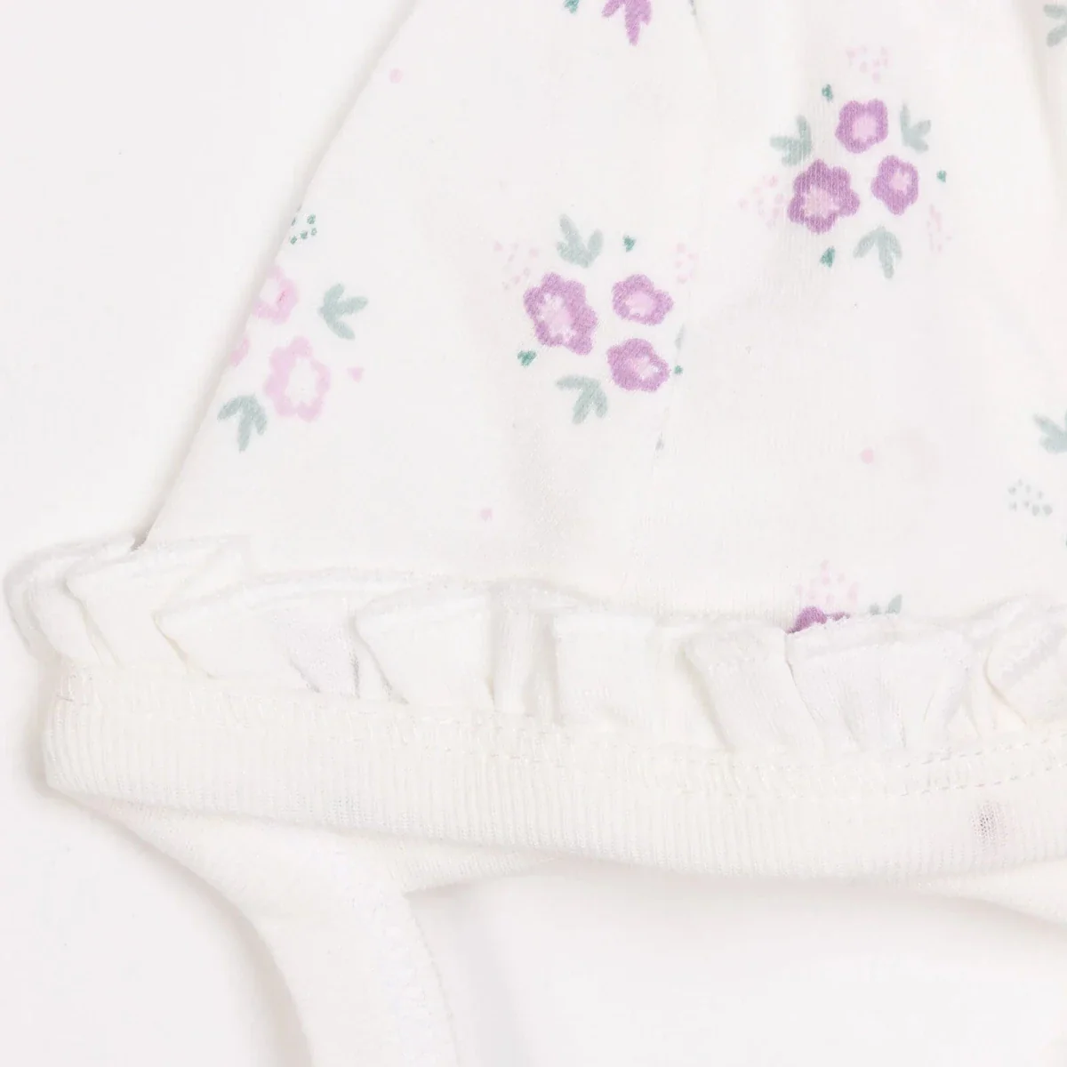 Bebetto Flowers Girl Hat - Purple - Image 4