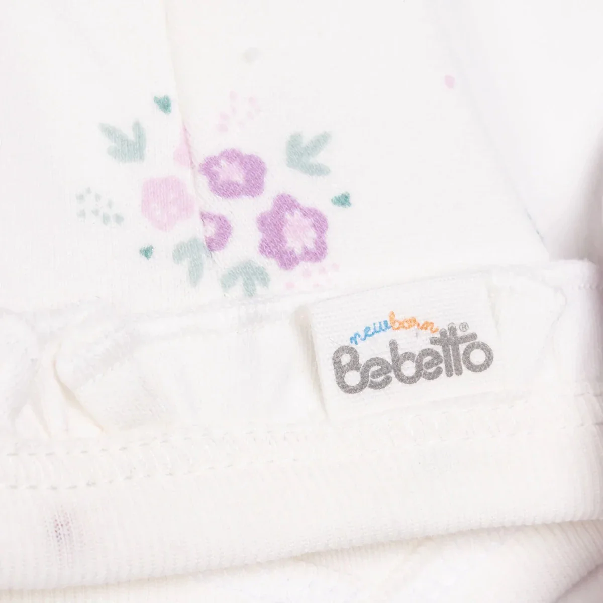 Bebetto Flowers Girl Hat - Purple - Image 5
