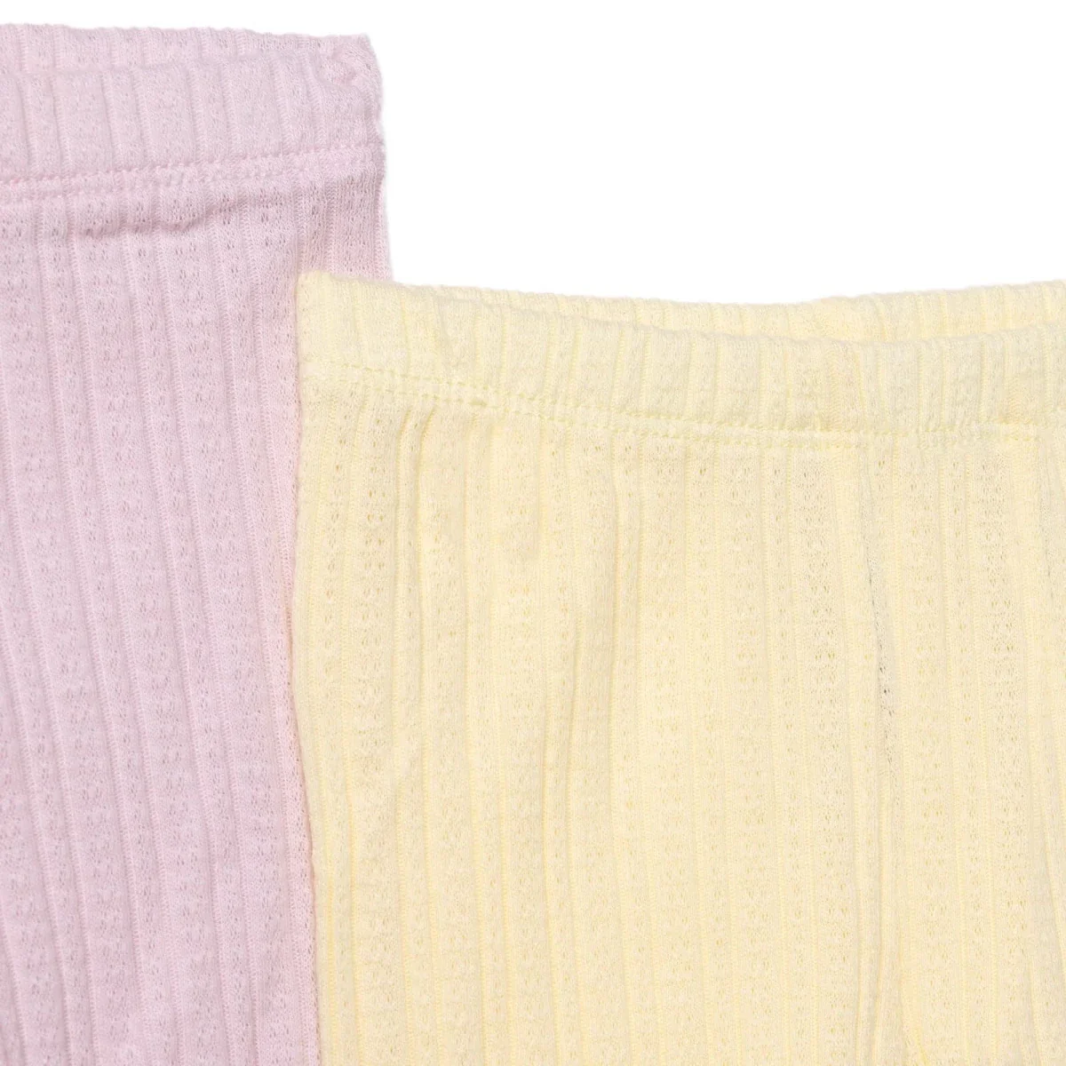 Bebetto Girls Pack of 2 Footless Trousers - Pink - Image 3