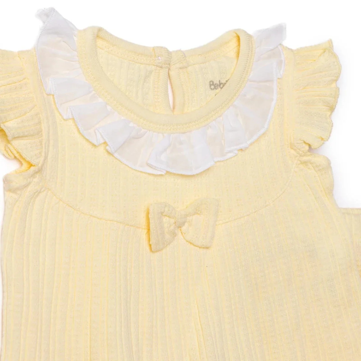 Bebetto Girls Blouse & Leggings Set - Yellow - Image 3