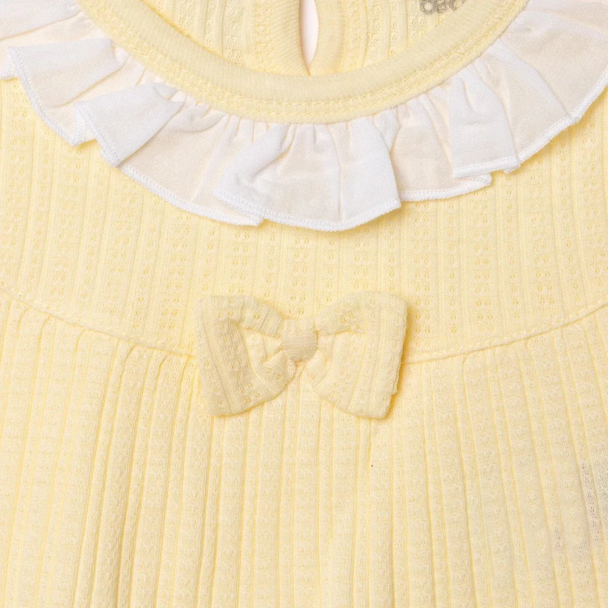 Bebetto Girls Blouse & Leggings Set - Yellow - Image 4