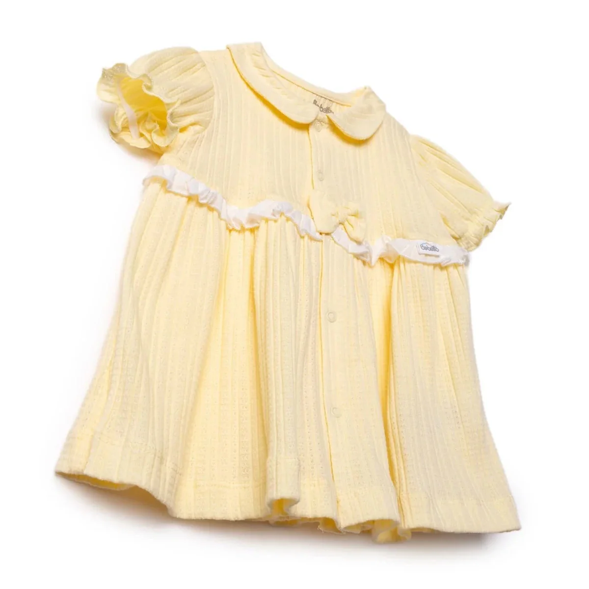 Bebetto Girls Dress - Yellow - Image 3