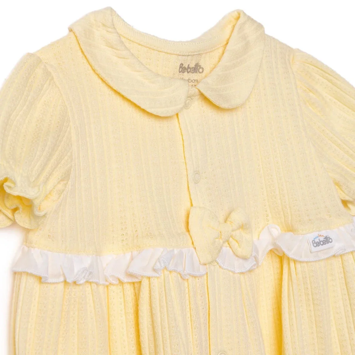 Bebetto Girls Dress - Yellow - Image 4