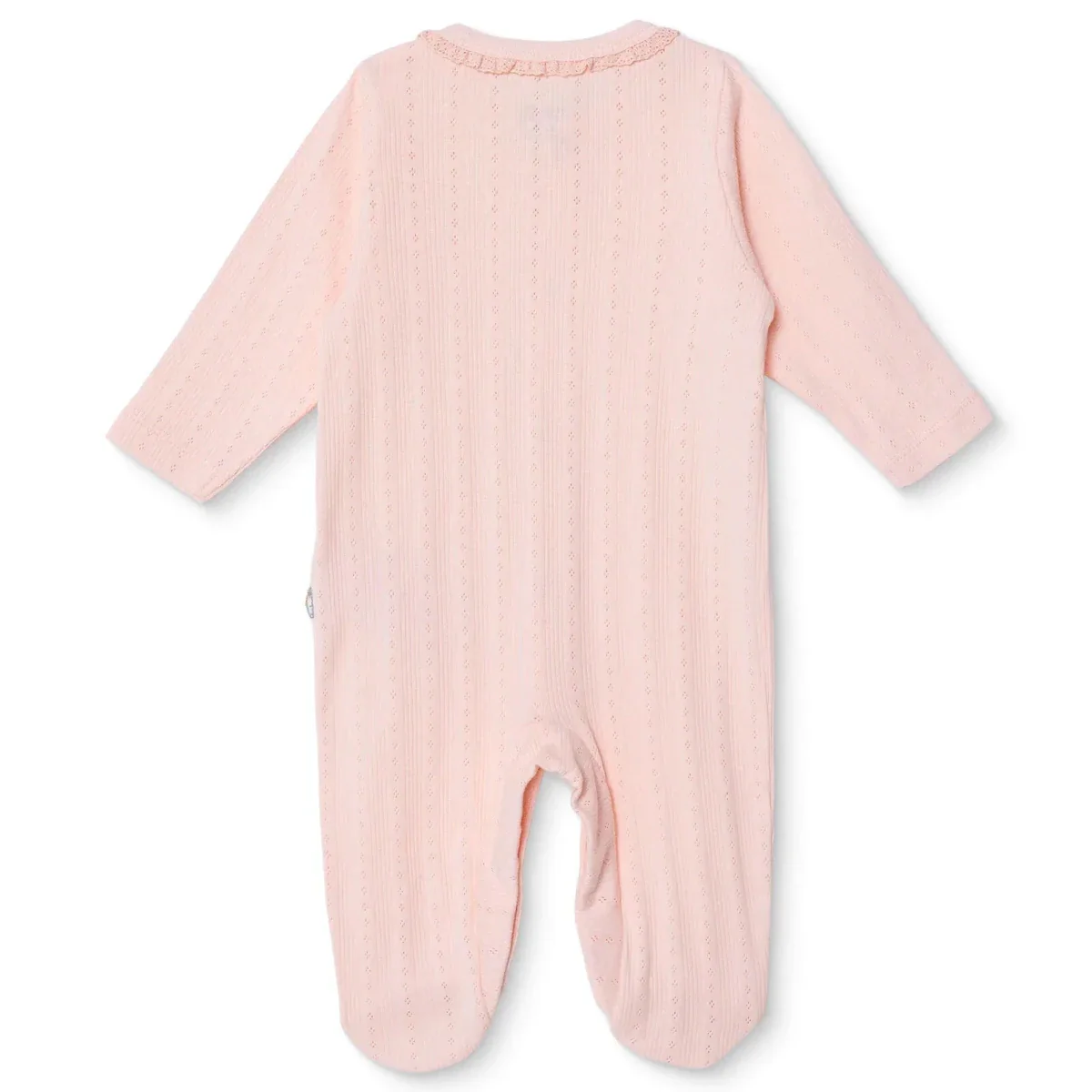 Bebetto Girls Footed Sleepsuit Bloom - Pink - Image 2