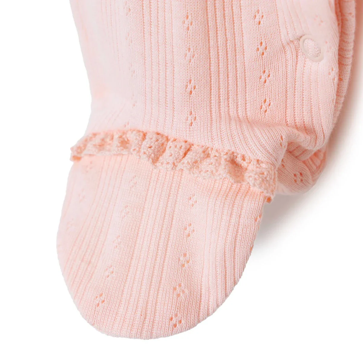 Bebetto Girls Footed Sleepsuit Bloom - Pink - Image 7