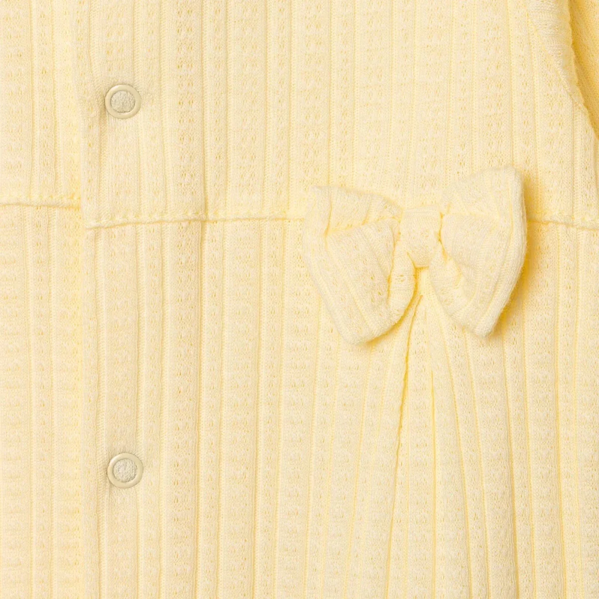 Bebetto Girls Footed Sleepsuit Sweet Princess - Yellow - Image 5