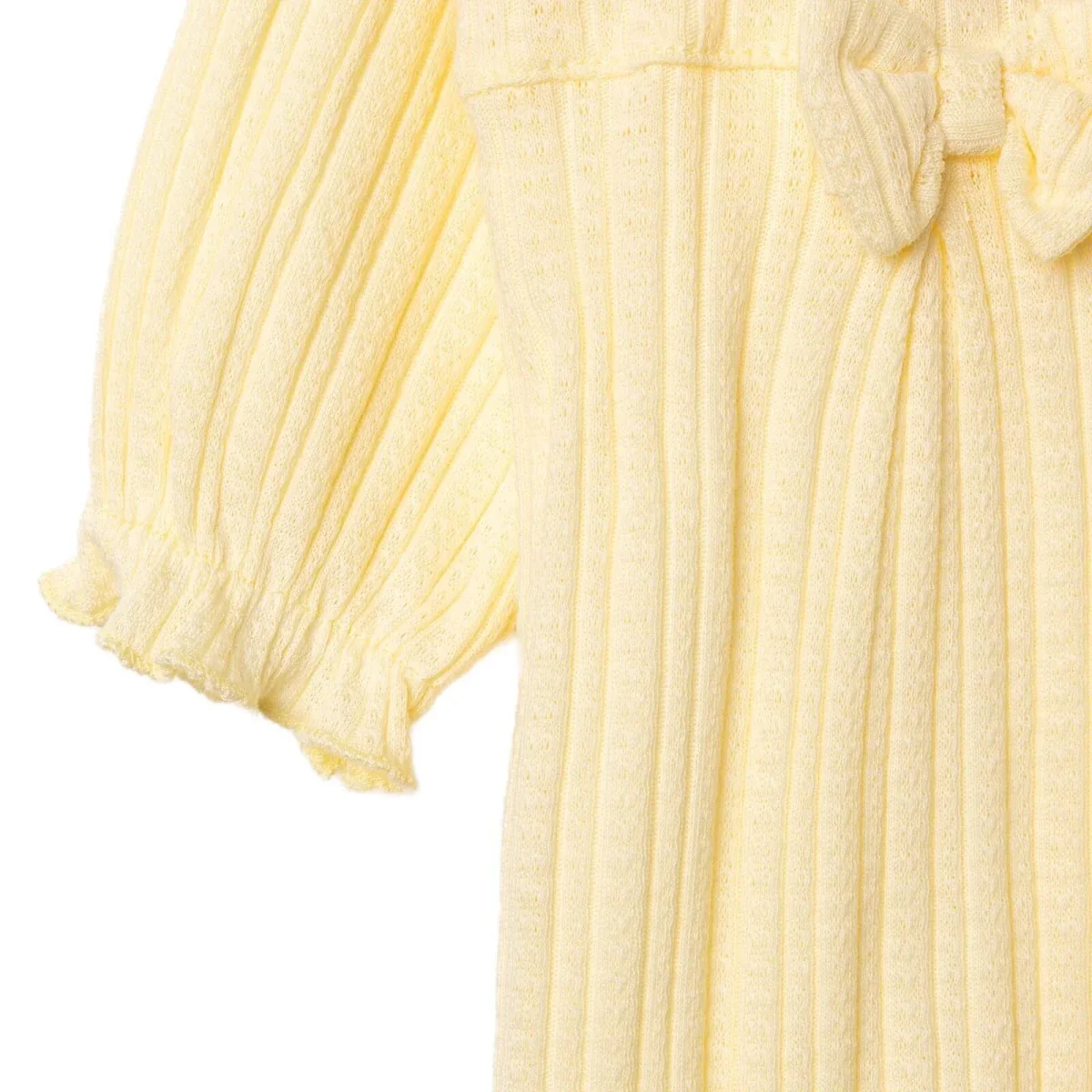 Bebetto Girls Footed Sleepsuit Sweet Princess - Yellow - Image 6