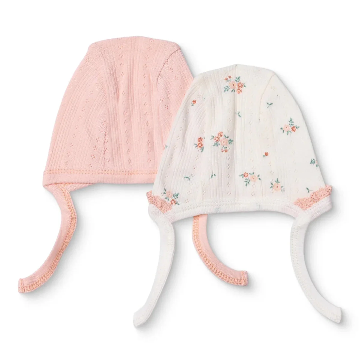 Bebetto Girls Hat Floral Print - Pink - Image 2