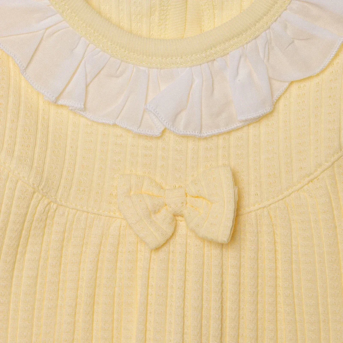 Bebetto Girls Short Romper - Yellow - Image 4