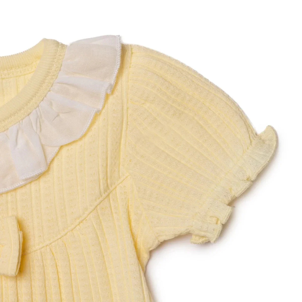 Bebetto Girls Short Romper - Yellow - Image 5